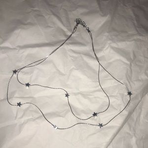 Brand New Silver Star Necklace